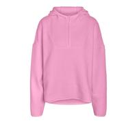 Noisy May Damen Nmcozy L/S Halfway Zip Sweater JRS Noos, Begonia Pink, S