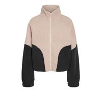 NOISY MAY Damen Nmcuddle Short Jacket FWD Noos, Silver Lining, l