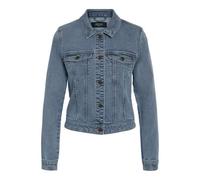 NOISY MAY Damen Nmdebra L/S Jacket Vi570Lb Noos, Light Blue Denim, x_s