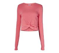 Noisy may Damen Nmdrakey Twiggi L/S Top Fwd Noos Langarmshirt, Sun Kissed Coral, M EU