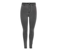 NOISY MAY Damen Nmella Super Hw Jt173dg Noos Jeans, Dark Grey Denim, L / 30L EU