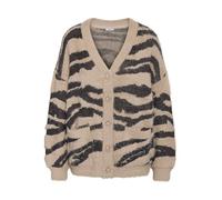 Noisy May Flynn Pullover Mit V-ausschnitt XL Aluminum / Obsidian Zebra