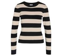 NOISY MAY Damen Nmjaz L/S O-Neck Knit FWD Noos Langarmshirt