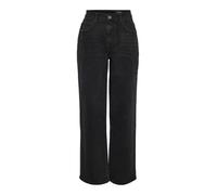 Noisy May Josie Baggy Fit Az385bl Hochtaillierte Jeans 32 Black Denim