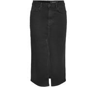 Noisy May Kath Slit Midi Vi478bl Denim Skirt Schwarz XL Frau (Herstellerartikelnummer: 27030078-Black Denim-XL)