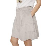 Noisy may Damen Nmlauren Skirt Noos Rock, Ash, XS EU