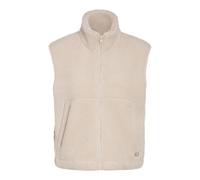 NOISY MAY Damen Nmmasey Short Teddy Vest FWD Noos, Silver Lining, XS