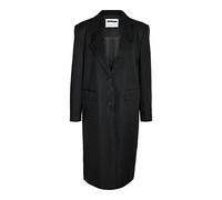 Noisy may Damen Nmmilla L/S X-long Blazer Fwd Noos, Schwarz, M