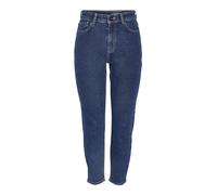 Noisy may Damen Nmmoni Hw Ank Jeans Az365db Noos, Dark Blue Denim, 31W / 34L