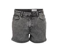 Noisy May Regular Fit Jeansshorts im 5-Pocket-Design Modell 'MONI' in Anthrazit, Größe XS