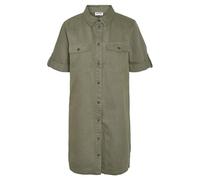 NOISY MAY Damen NMNEW Signe S/S Denim Dress CLR NOOS Kleid, Kalamata, XS