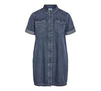 NOISY MAY Damen Nmnew Signe Ss DNM DRSS Vi002Mb Cur Noos, Medium Blue Denim, 52