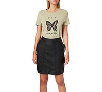 Noisy may Damen NMPERI HW Coated Skirt NOOS Rock, Black, S