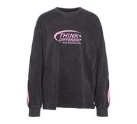 Noisy May Damen Nmpolly L/S Washed Top, Obsidian, XL EU
