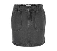 NOISY MAY Damen NMREGINA HW Denim Skirt VI431DG S* (DE/NL/SE/PL, Alphanumerisch, S, Regular, Regular, dunkelgrau)