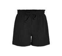 NOISY MAY Damen NMRIPPLE HW WVN NOOS Shorts, Black, XL