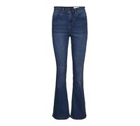 Noisy May Sallie High Waist Flare Vi021mb Jeans 29 Medium Blue Denim