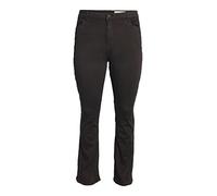 Noisy may Damen Nmsallie Hw Flr Vi023bl Curve Noos Jeans Stretch, Schwarz, 46W 32L EU