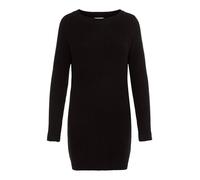 NOISY MAY Damen Nmsiesta L/S O-neck Knit Dress Noos Kleid, Black/, M EU