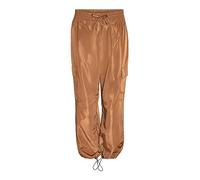 NOISY MAY Damen NMSKY HW Cargo RAINPANTS FWD NOOS Cargohose, Rubber/Detail:Black Trim, XL