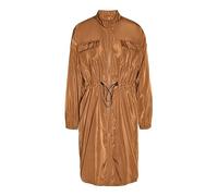 NOISY MAY Damen NMSKY L/S String Long Jacket FWD NOOS Regenmantel, Rubber/Detail:Black Trim, XS