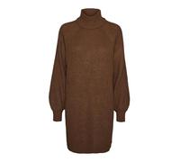NOISY MAY Damen Nmtimmy L/S Knit Dress Noos Kleid, Partridge, L EU