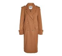 NOISY MAY Damen NMVIOLET LDS L/S Strap Coat NOOS Langmantel, Rubber, XL