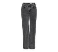 Noisy May Jeans Yolanda Wide Leg Fit AZ391DG Dunkelgrau Denim Größe 30