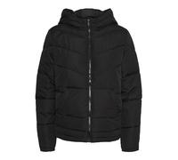 Noisy May Damen Puffer Jacke Warme Stepp Winter Jacket mit Kapuze Wattierter Blouson NMDALCON