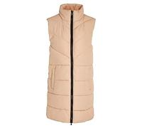 Noisy may Damen Winter Weste NMDALCON Lange wattierte Puffer Stepp Jacke mit Zip ohne Ärmel