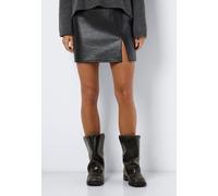 Noisy May - Eileen Clara Penny Slit Black - Rock - Schwarz - XS - 100% Polyester,Kunstleder Schwarz XS