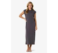 Noisy May - Filipa Midi Obsidian Washed - Kleid - Grau - S - 100% Bio-Baumwolle Grau S