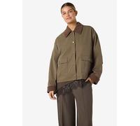 Noisy may Hemdjacke "Nora" in Braun - Größe XS | Damenjacken