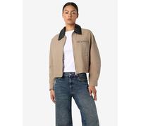 Noisy may Hemdjacke "Scotty" in Taupe - Größe S | Damenjacken