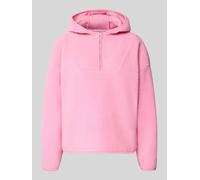 Noisy May Hoodie aus Teddyfell Modell 'COZY' in Rosa, Größe L