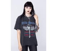 Noisy May - Ida City Obsidian - Oberteil - Schwarz - S - 100% Baumwolle Schwarz S