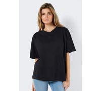 Noisy May - Ida O Neck Black - Oberteil - Schwarz - L - 100% Baumwolle,Jersey Schwarz L
