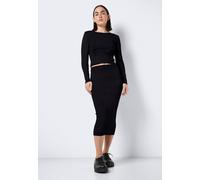 Noisy May - Jaz Midi Black - Rock - Schwarz - M - 70% Viskose, 30% Nylon Schwarz M