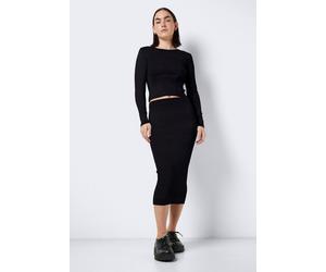 Noisy May - Jaz Midi Black - Rock - Schwarz - XL - 70% Viskose, 30% Nylon Schwarz XL