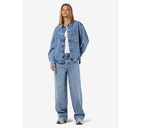 Noisy may Jeans-Hemd in Blau - Größe S | Damen Blusen