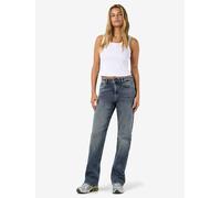 Noisy May Monica Straight Hochtaillierte Jeans 30 Dark Blue Denim