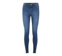 Noisy May Jeans Callie High Waist Skinny Vi021MB Medium Blue Denim Größe 26