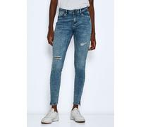 Noisy May - Kimmy Dart Dest Medium Blue Denim - Jeans - Blau - W26 / L30 - 98% Baumwolle, 2% Elastan Blau W26 / L30