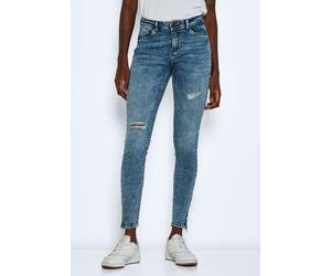 Noisy May - Kimmy Dart Dest Medium Blue Denim - Jeans - Blau - W27 / L34 - 98% Baumwolle, 2% Elastan Blau W27 / L34
