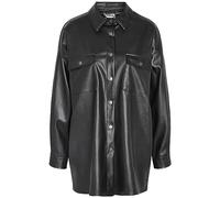 Noisy May Flanny Overshirt Schwarz XS Frau (Herstellerartikelnummer: 27022945-Black-XS)