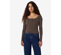 Noisy may Longsleeve in Braun - Größe L | Damen Tops