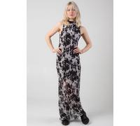 Noisy May - Marika O Neck Long Black Cow - Kleid - Schwarz - XS - 95% Polyester, 5% Elastan Schwarz XS