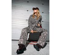 Noisy May - Marley Straight Zebra Ecru - Jeans - Beige - W30 / L30 - 100% Baumwolle,Denim Beige W30 / L30