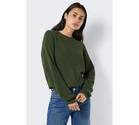 Noisy may Damen Nmmaysa L/S O-neck Knit Noos, Kombu Green, XL