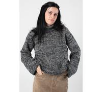 Noisy May Strickpullover mit Rollkragen Modell 'NANNA' in Anthrazit, Größe XS